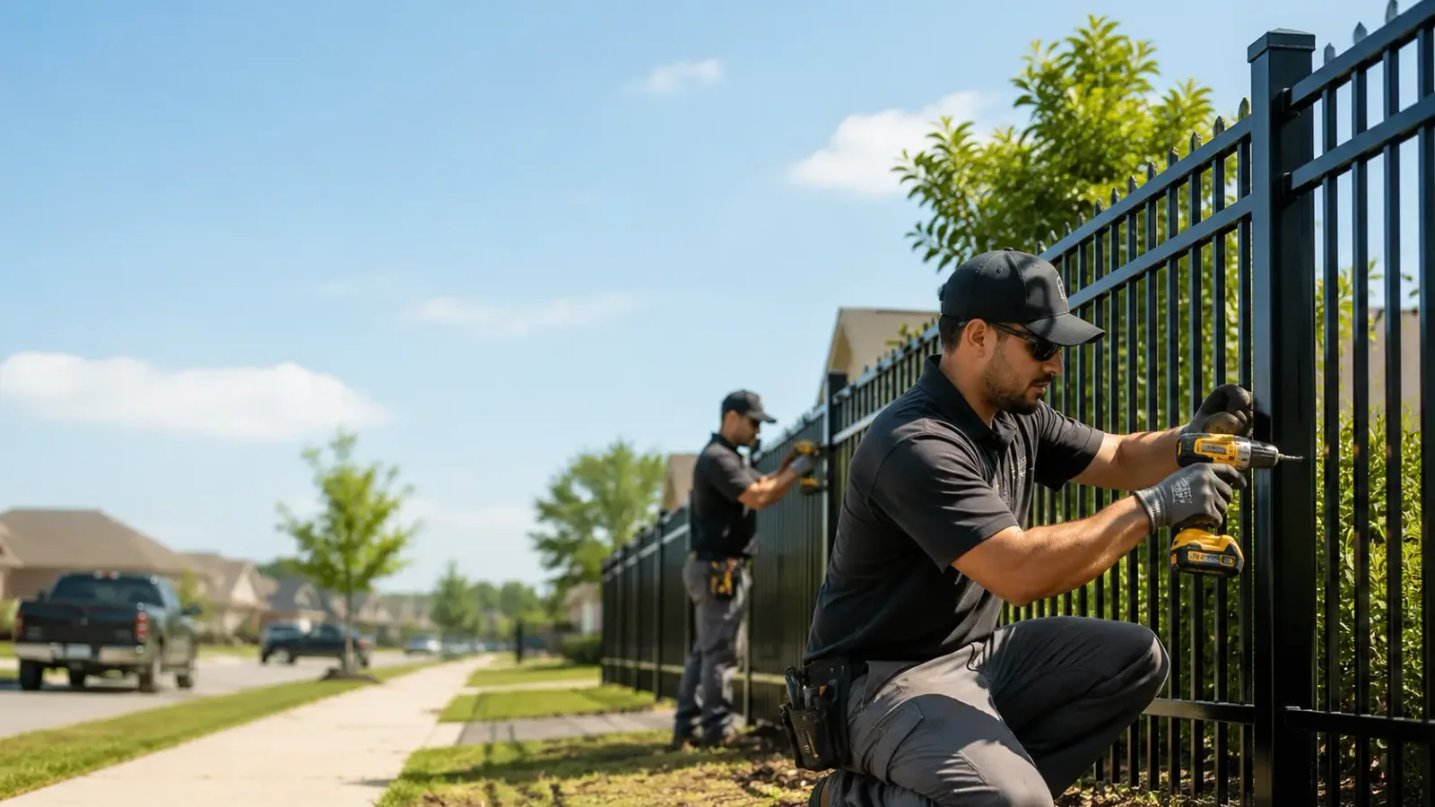Metal Fence Installation in Clarks Hill, SC
